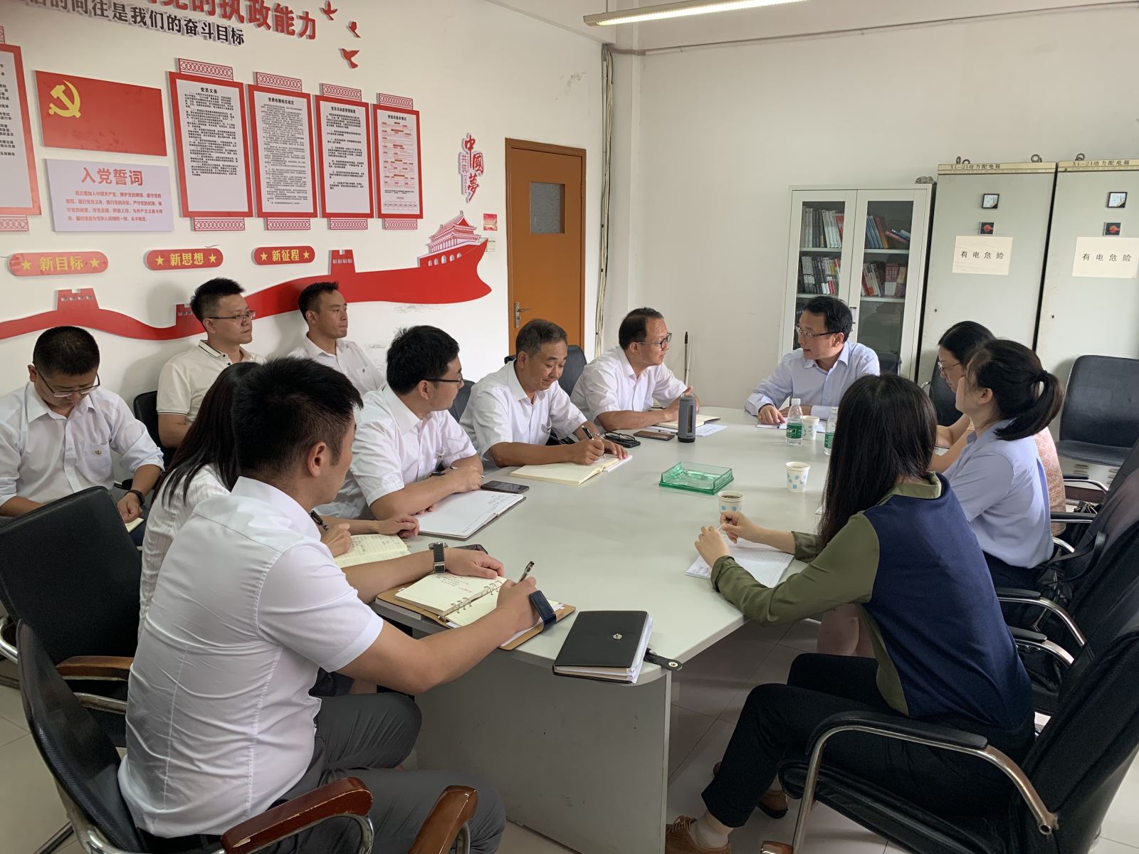 陶书记调研蚌埠分公司20190807 888电子(中国游)有限公司官网